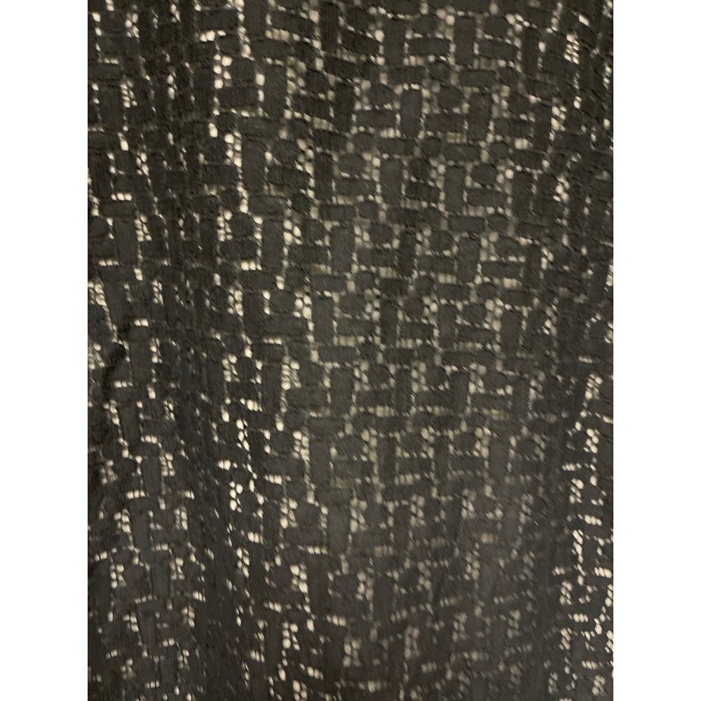 Ann Taylor Black Crochet Overlay Sleeveless Tank Top Shirt Women's Size Medium - Picture 4 of 7